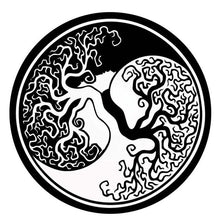 Laden Sie das Bild in den Galerie-Viewer, 2D Holzpuzzle – Stilles Yin Yang