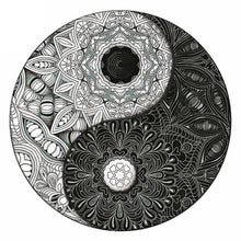 Laden Sie das Bild in den Galerie-Viewer, 2D Holzpuzzle – Zen Yin Yang