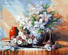 Laden Sie das Bild in den Galerie-Viewer, Malen nach Zahlen für Erwachsene | Blumen in Fülle | Figured'Art