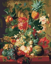 Laden Sie das Bild in den Galerie-Viewer, Malen nach Zahlen für Erwachsene | Viel frisches Obst | Figured'Art