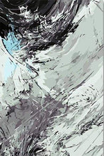 Laden Sie das Bild in den Galerie-Viewer, Malen nach Zahlen für Erwachsene | Abstrakte in schwarzweiss | Figured'Art