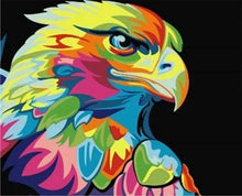 Laden Sie das Bild in den Galerie-Viewer, Malen nach Zahlen für Erwachsene | Adler Pop Art | Figured'Art