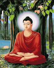 Laden Sie das Bild in den Galerie-Viewer, Malen nach Zahlen für Erwachsene | Meditierender Buddha | Figured'Art