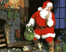 Laden Sie das Bild in den Galerie-Viewer, Malen nach Zahlen für Erwachsene | Weihnachtsgeschenk am Kamin | Figured'Art