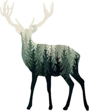 Laden Sie das Bild in den Galerie-Viewer, Malen nach Zahlen für Erwachsene | Hirsch und Wald | Figured'Art