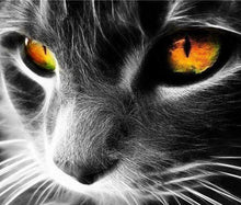 Laden Sie das Bild in den Galerie-Viewer, Malen nach Zahlen für Erwachsene | Traurige Katze | Figured'Art