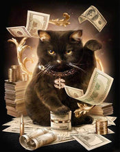 Laden Sie das Bild in den Galerie-Viewer, Malen nach Zahlen Erwachsene Glückliche Katze Figured'Art