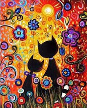 Laden Sie das Bild in den Galerie-Viewer, Malen nach Zahlen für Erwachsene | Cartoon Katzen | Figured'Art
