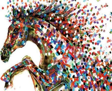 Laden Sie das Bild in den Galerie-Viewer, Malen nach Zahlen für Erwachsene | Pferd mit Stil | Figured'Art