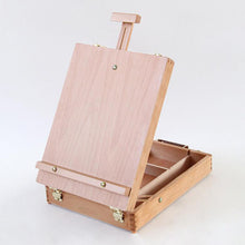 Laden Sie das Bild in den Galerie-Viewer, Koffer Staffelei aus Holz