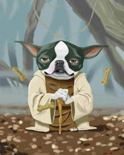 Laden Sie das Bild in den Galerie-Viewer, Malen nach Zahlen für Erwachsene | Hund Yoda | Figured'Art