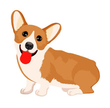 Laden Sie das Bild in den Galerie-Viewer, Malen nach Zahlen für Kinder | Corgi Hund | Figured'Art