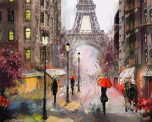 Laden Sie das Bild in den Galerie-Viewer, Malen nach Zahlen für Erwachsene | In den Straßen von Paris | Figured'Art