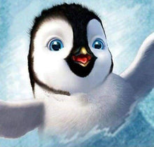 Laden Sie das Bild in den Galerie-Viewer, Diamond Painting, Pinguin Baby