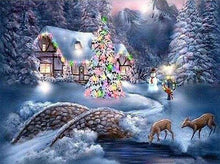 Laden Sie das Bild in den Galerie-Viewer, Diamond Painting, Chalet im Winter