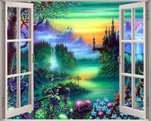 Laden Sie das Bild in den Galerie-Viewer, Diamond Painting, Märchenlandschaft