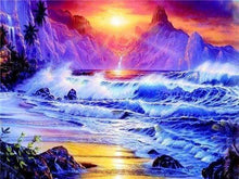 Laden Sie das Bild in den Galerie-Viewer, Diamond Painting, Große Wellen