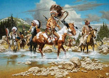 Laden Sie das Bild in den Galerie-Viewer, Diamond Painting, Amerikanische Ureinwohner