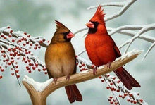 Laden Sie das Bild in den Galerie-Viewer, Diamond Painting, Kleiner tropischer Vogel