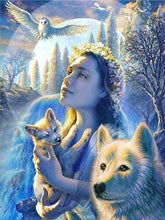Laden Sie das Bild in den Galerie-Viewer, Diamond Painting, Prinzessin der Tiere