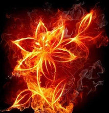 Laden Sie das Bild in den Galerie-Viewer, Diamond Painting, Brennende Blume