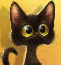Laden Sie das Bild in den Galerie-Viewer, Diamond Painting, Überraschte Katze