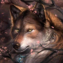 Laden Sie das Bild in den Galerie-Viewer, Diamond Painting, Wolf
