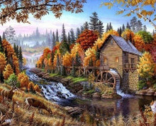 Laden Sie das Bild in den Galerie-Viewer, Malen nach Zahlen für Erwachsene | Flusswasser | Figured'Art