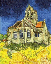 Laden Sie das Bild in den Galerie-Viewer, Malen nach Zahlen für Erwachsene | Kirche von Orville | Figured'Art
