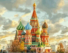 Laden Sie das Bild in den Galerie-Viewer, Malen nach Zahlen für Erwachsene | Kirche St. Petersburg | Figured'Art