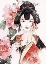 Laden Sie das Bild in den Galerie-Viewer, Malen nach Zahlen für Erwachsene | Im Kimono | Figured'Art