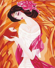 Laden Sie das Bild in den Galerie-Viewer, Malen nach Zahlen für Erwachsene | Asiatische Frau | Figured'Art