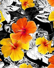 Laden Sie das Bild in den Galerie-Viewer, Malen nach Zahlen für Erwachsene | Gelbe Hibiscus Blume | Figured'Art