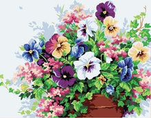 Laden Sie das Bild in den Galerie-Viewer, Malen nach Zahlen für Erwachsene | Blumen mit mehreren Farben | Figured'Art