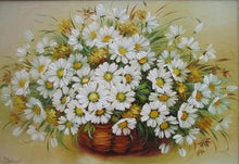 Laden Sie das Bild in den Galerie-Viewer, Malen nach Zahlen Erwachsene Weiße Blüten Figured'Art