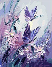 Laden Sie das Bild in den Galerie-Viewer, Malen nach Zahlen für Erwachsene | Blumen und Schmetterlinge | Figured'Art