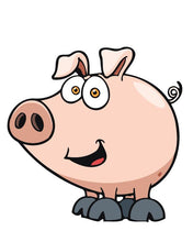 Laden Sie das Bild in den Galerie-Viewer, Malen nach Zahlen für Kinder | Frohes Schwein | Figured'Art