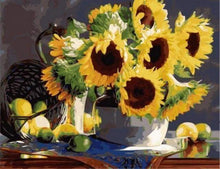 Laden Sie das Bild in den Galerie-Viewer, Malen nach Zahlen für Erwachsene | Obst und Sonnenblumen | Figured'Art