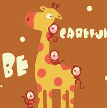 Laden Sie das Bild in den Galerie-Viewer, Malen nach Zahlen für Kinder | Giraffe Be Careful | Figured'Art