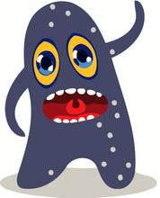 Laden Sie das Bild in den Galerie-Viewer, Malen nach Zahlen für Kinder | Graues Monster | Figured'Art