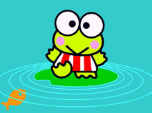 Laden Sie das Bild in den Galerie-Viewer, Malen nach Zahlen für Kinder | Grüner Frosch | Figured'Art