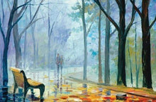 Laden Sie das Bild in den Galerie-Viewer, Malen nach Zahlen für Erwachsene | Regen im Garten | Figured'Art