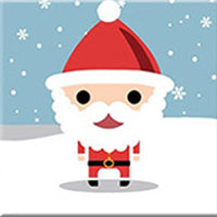 Laden Sie das Bild in den Galerie-Viewer, Malen nach Zahlen für Kinder | Kleiner Weihnachtsmann 2 | Figured'Art