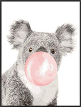 Laden Sie das Bild in den Galerie-Viewer, Malen nach Zahlen für Erwachsene | Kaugummi und Koala | Figured'Art