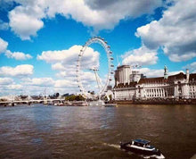 Laden Sie das Bild in den Galerie-Viewer, Malen nach Zahlen für Erwachsene | Das Riesenrad London | Figured'Art