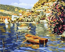 Laden Sie das Bild in den Galerie-Viewer, Malen nach Zahlen für Erwachsene | See im Sommer | Figured'Art