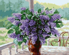 Laden Sie das Bild in den Galerie-Viewer, Malen nach Zahlen für Erwachsene | Violette Flieder | Figured'Art