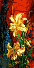 Laden Sie das Bild in den Galerie-Viewer, Malen nach Zahlen für Erwachsene | Goldene Lilie | Figured'Art