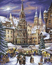 Laden Sie das Bild in den Galerie-Viewer, Malen nach Zahlen für Erwachsene | Nürnberger Christkindlesmarkt | Figured'Art