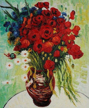 Laden Sie das Bild in den Galerie-Viewer, Malen nach Zahlen für Erwachsene | Gänseblümchen und Mohnblumen | Figured'Art